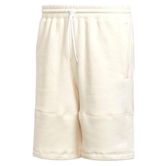 Adidas Adicolor Clean Classics 3-Stripes Shorts Gym & Running Ivory Small HC1969 - Picture 3 of 8